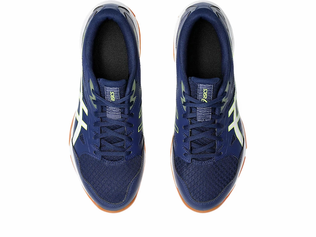 Asics Shoes Patriot 12 Asics Gel-Rocket 11 Men Blue Expanse/Safety Yellow