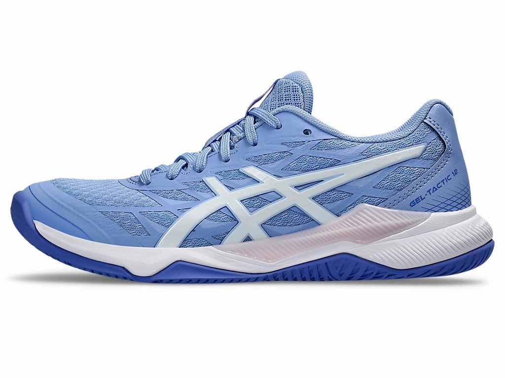 Asics Gel-Tactic 12 Women Light Sapphire/White Asics Solution Swift Ff Tennis Shoes