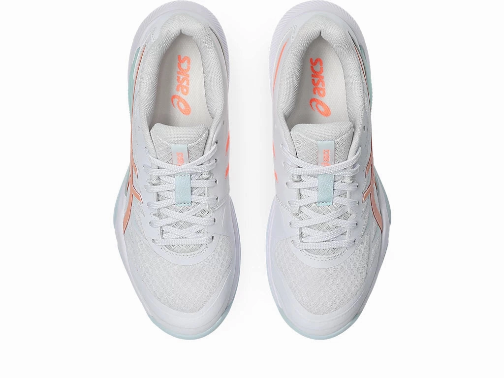 Best Asics Shoes 2023 Asics Gel-Tactic 12 Women White/Bright Sunstone