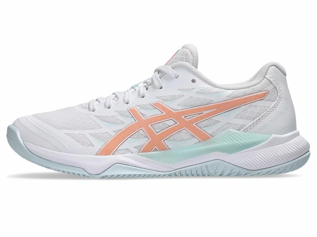 Asics Ex89 Sportstyle Shoes Asics Gel-Tactic 12 Women White/Bright Sunstone