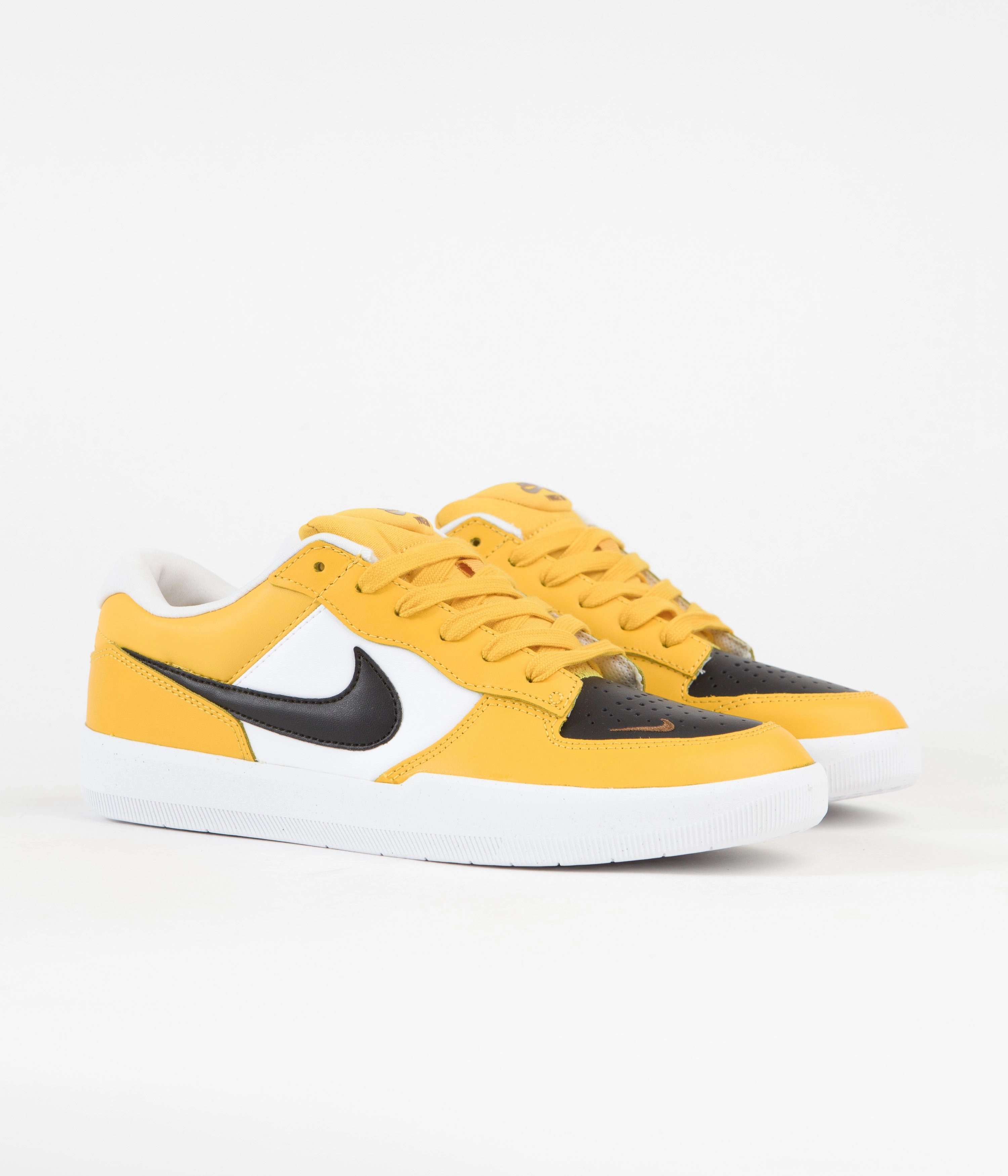 Nike SB Force 58 Premium Shoes - University Gold / Black - White - Pecan Asics Ankle Support Shoes