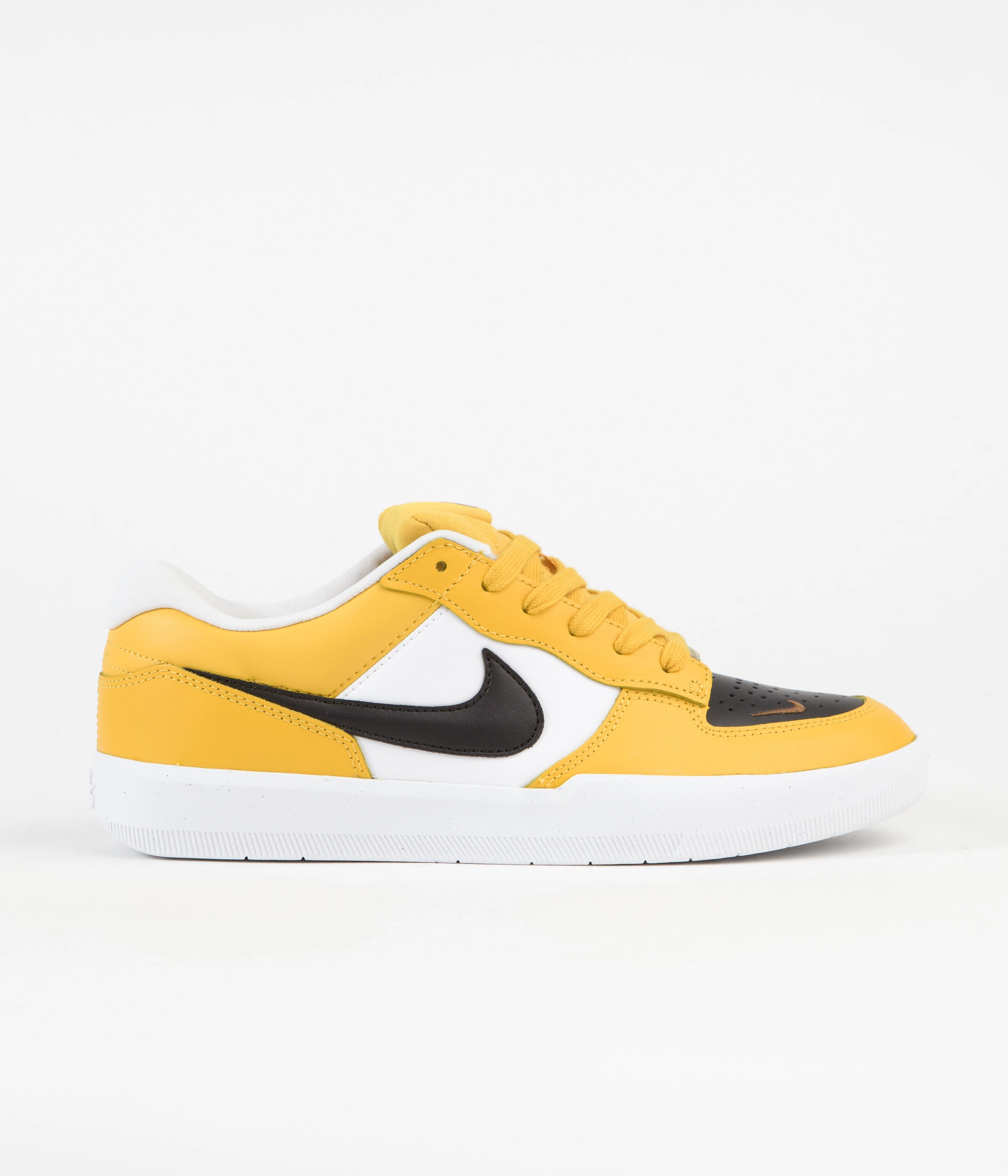 Nike SB Force 58 Premium Shoes - University Gold / Black - White - Pecan Paolini Asics Shoes