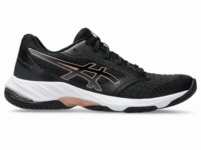 Asics Netburner Ballistic FF 3 Womens Black/Rose Gold Asics The Best Running Shoes