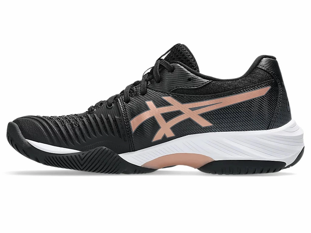 Asics Netburner Ballistic FF 3 Womens Black/Rose Gold Asics Gel Venture 6 Mx Running Shoes