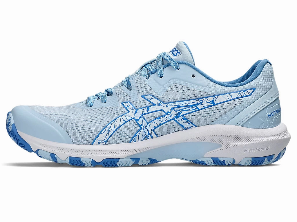 Asics Netburner Sheild FF Womens Light Blue/White Asics Gel-quantum 360 Cm Running Shoes