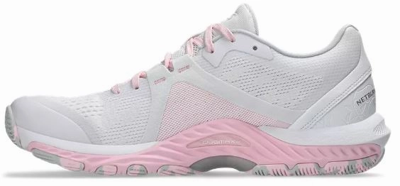 Asics Shoes Au Asics Netburner Sheild FF Womes White/Cotton Candy