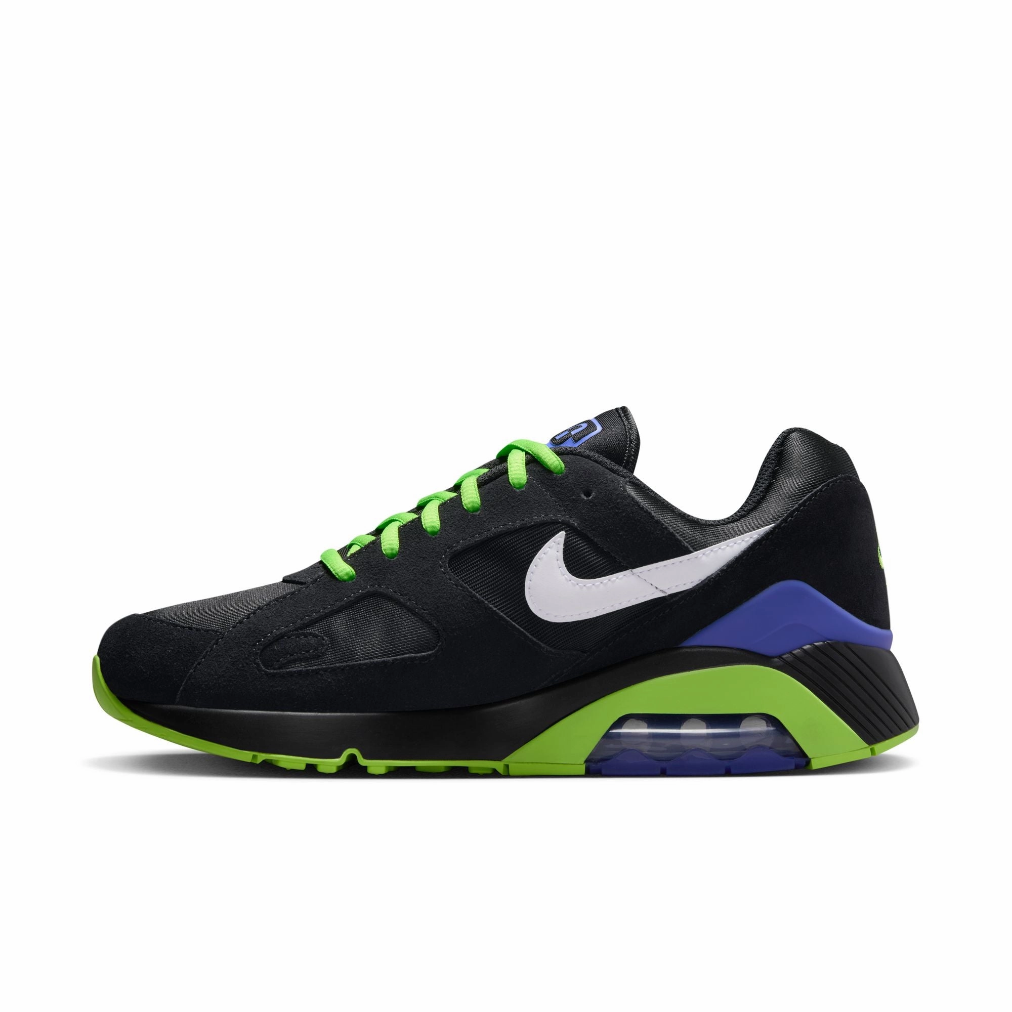 Asics Shoe Warehouse Men's Nike Air 180 - "Black Action Green"