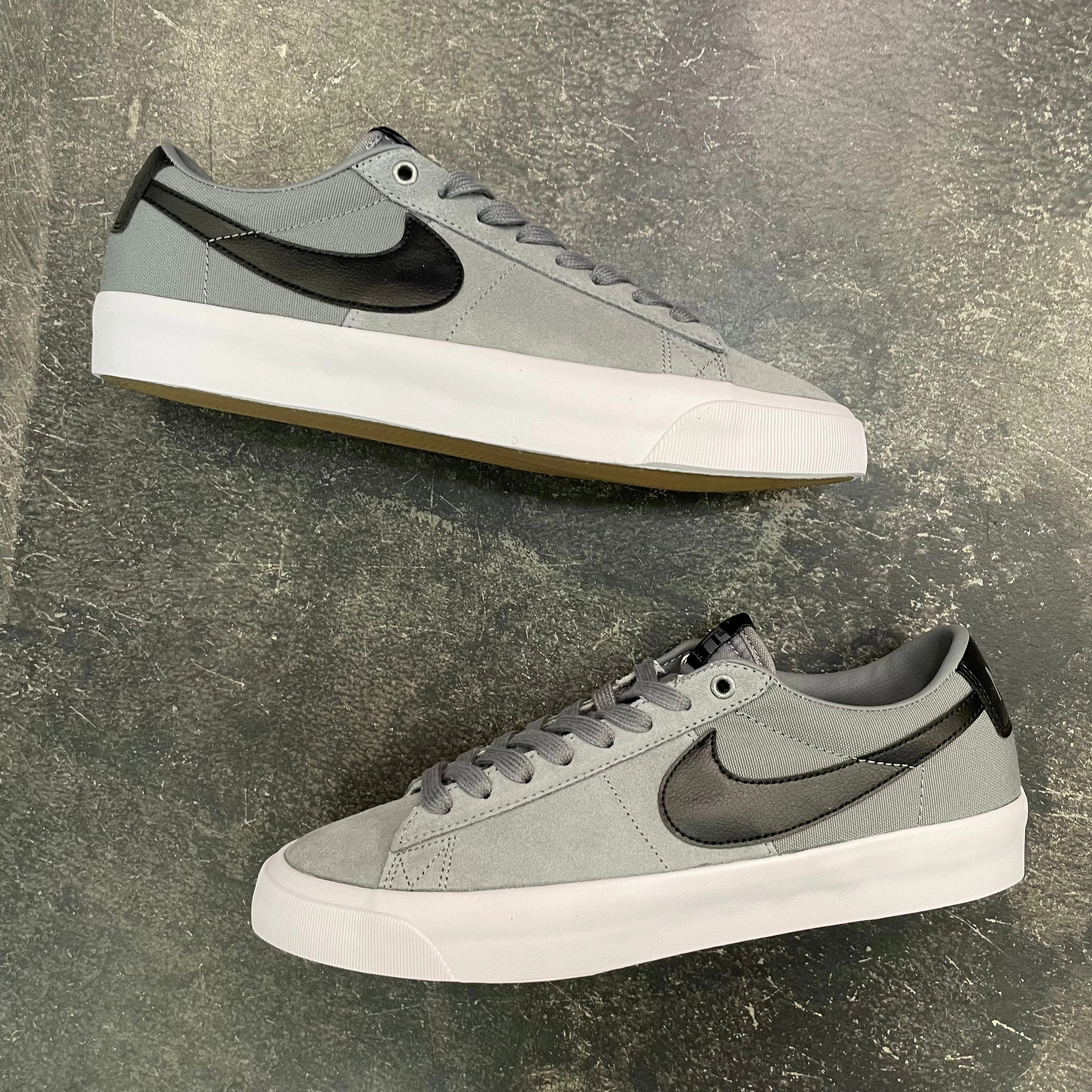 Nike SB Blazer Low GT Cool Grey/Black SALE Asics Shoes Chart Size