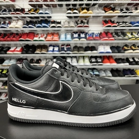Nike Air Force 1 Low 07 LX Hello Black 2021 CZ0327-001 Men's Size 14 Asics Shoes Kayano 25