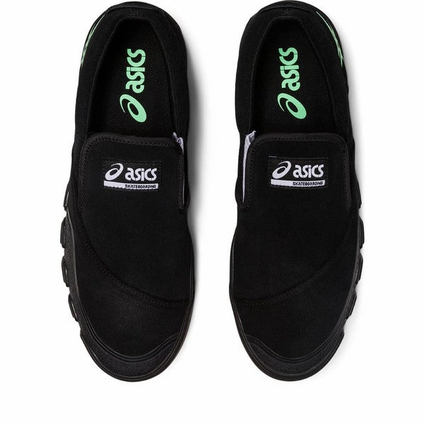 Asics Skateboarding Gel-Flexkee Slip-On Black - Tourmaline Best Asics Running Shoe