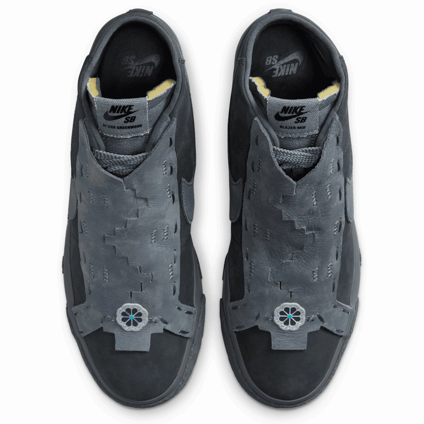 Nike SB Zoom Blazer Mid - Anthracite / Dark Smoke Grey Asics Tarther Running Shoes