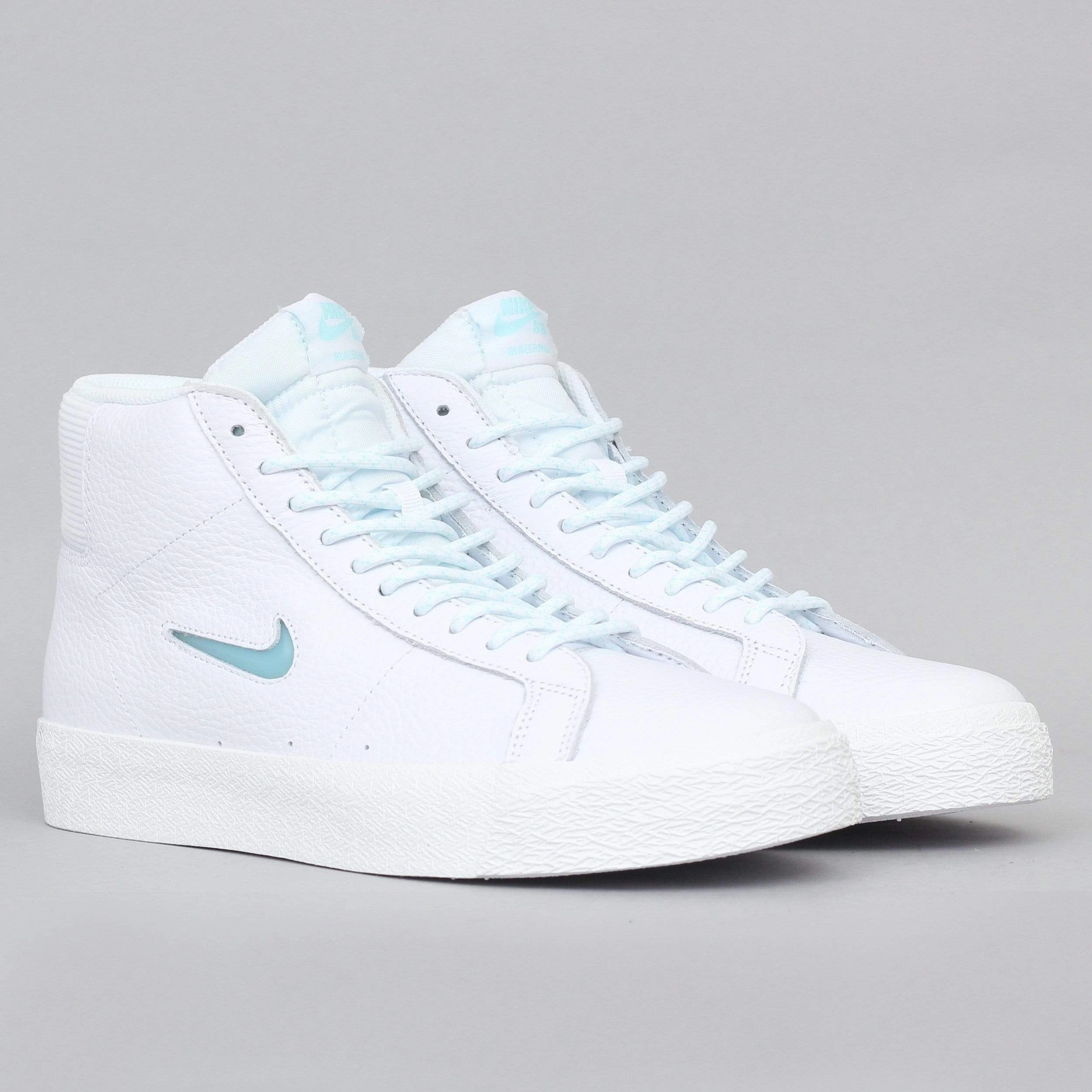 Nike SB Blazer Mid Premium Shoes White / Glacier Ice - White - Summit White Asics Gel Venture 6 Shoes
