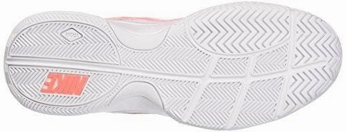 Asics Gel-contend 9 Running Shoes Nike Women's Court Lite Tennis Shoe, White/Lava Glow-Vast Grey, 6