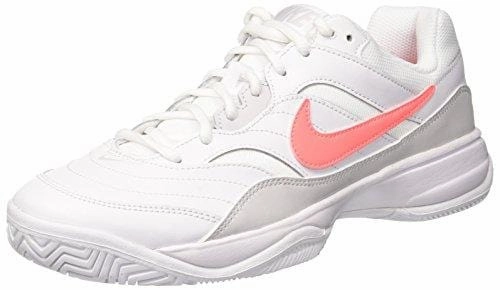 Asics Tiger Gel Lyte Mt Shoes 1191a204 Nike Women's Court Lite Tennis Shoe, White/Lava Glow-Vast Grey, 6
