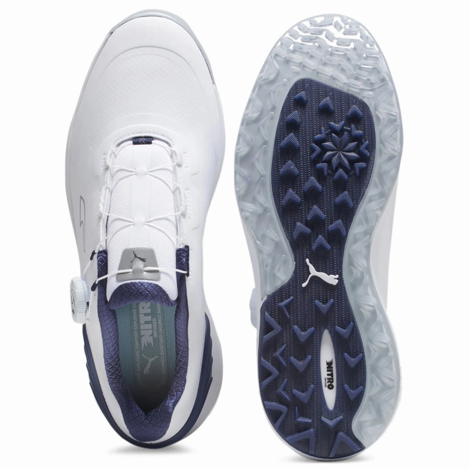 Asics Gel-cumulus 27 Running Shoes Puma ALPHACAT NITRO Disc Spikeless Golf Shoes - Puma White