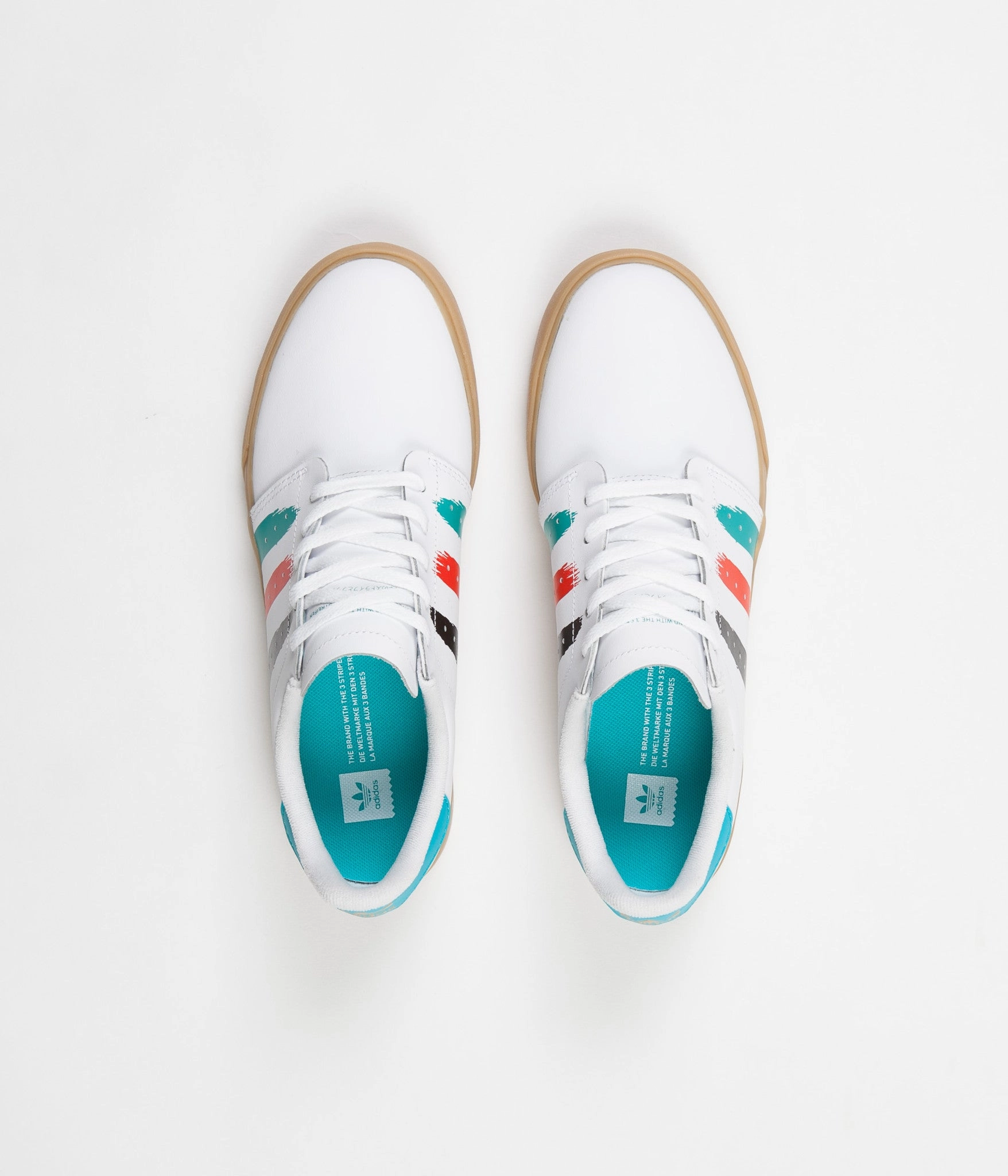 Adidas Seeley Court Shoes - White / Energy Blue / Energy Adidas Willy Chavarria Shoes