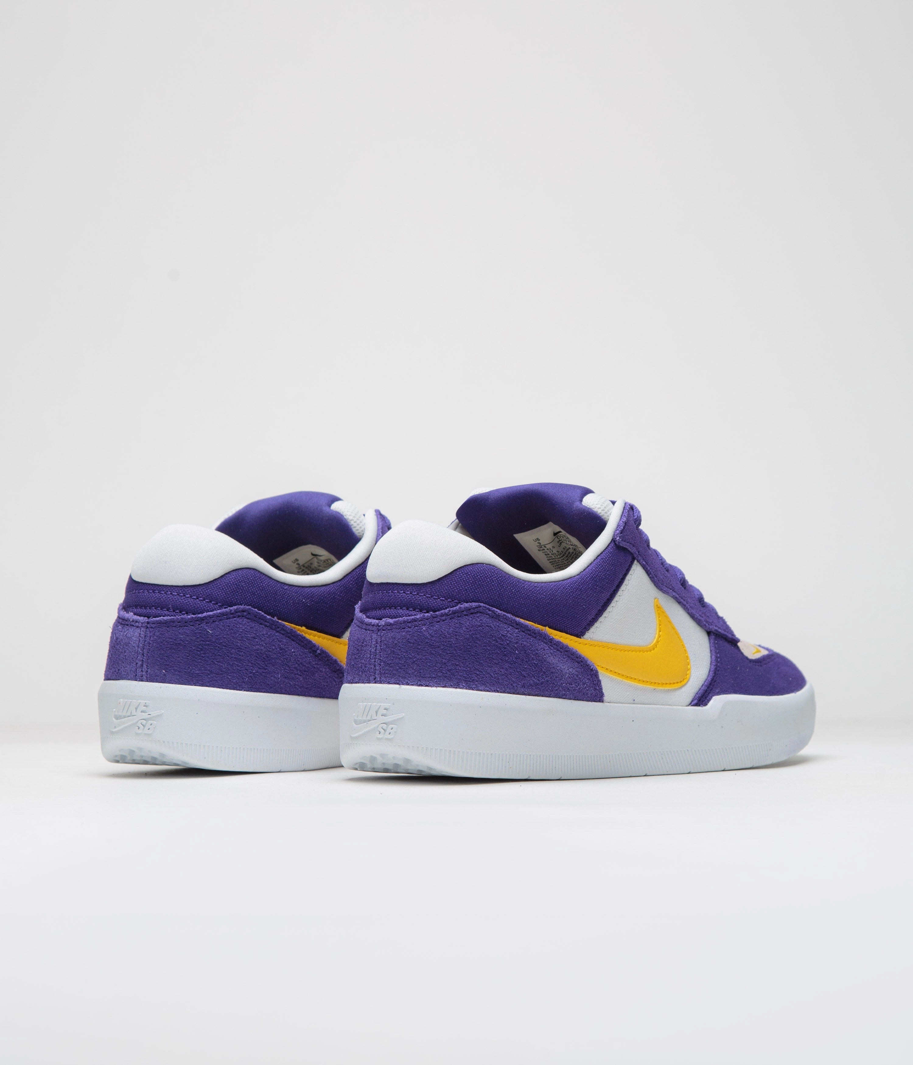 Nike SB Force 58 Shoes - Court Purple / Amarillo - White - White Asics Running Shoes Gt 2000 11