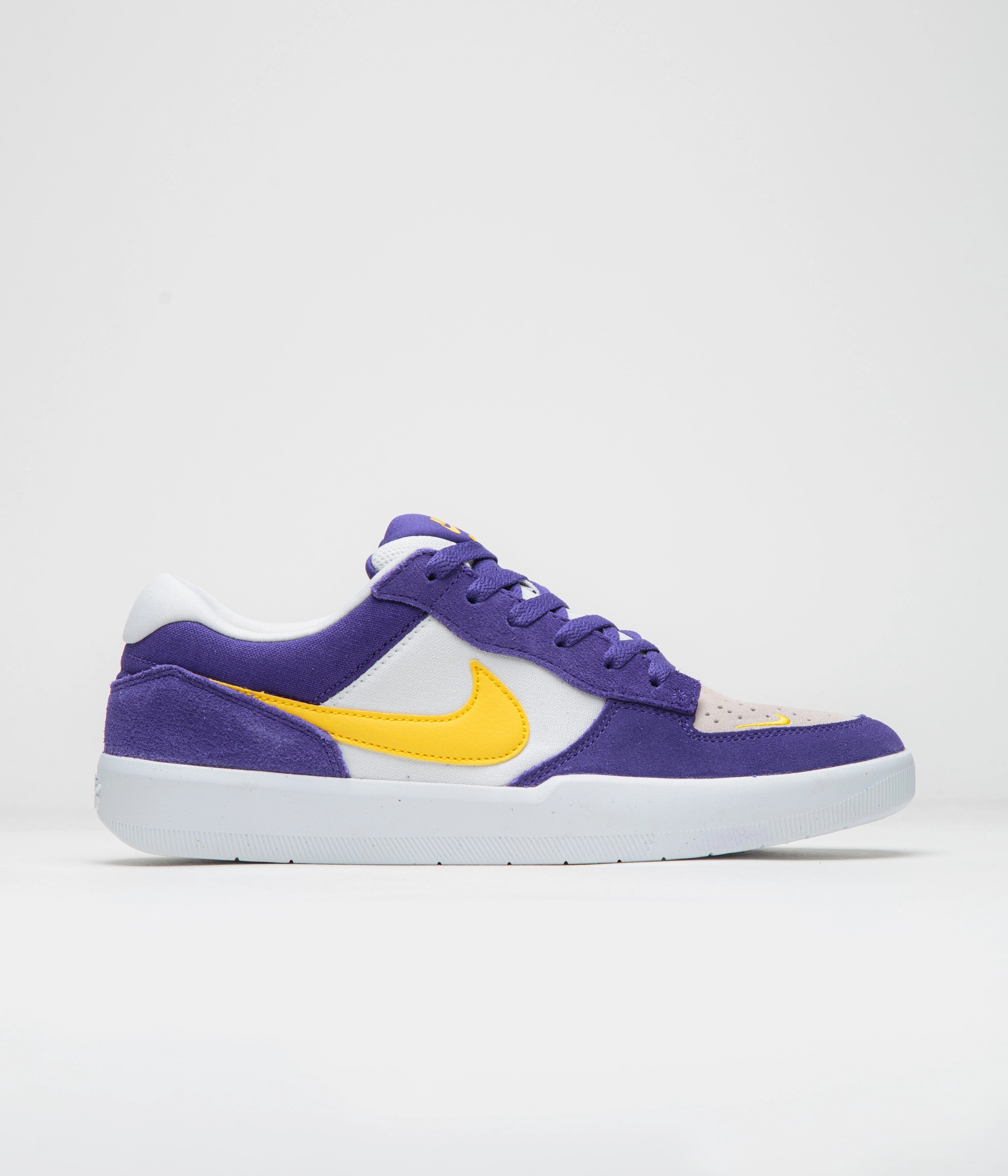 Nike SB Force 58 Shoes - Court Purple / Amarillo - White - White Asics Gel-nimbus 25 Running Shoes Review