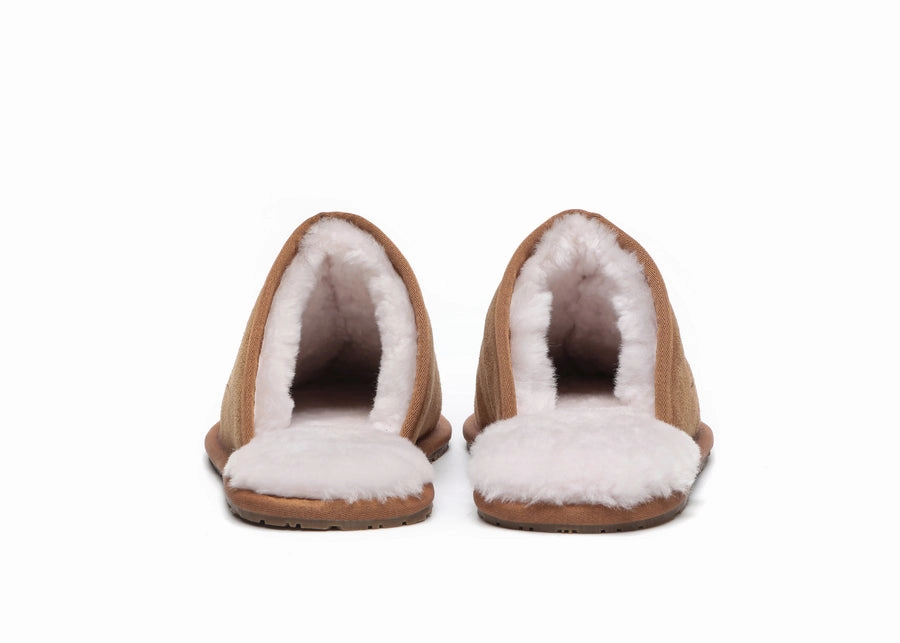 Slide Slipper Australian Shepherd UGG Men Sheepskin Slipper Water Resistant Bennett
