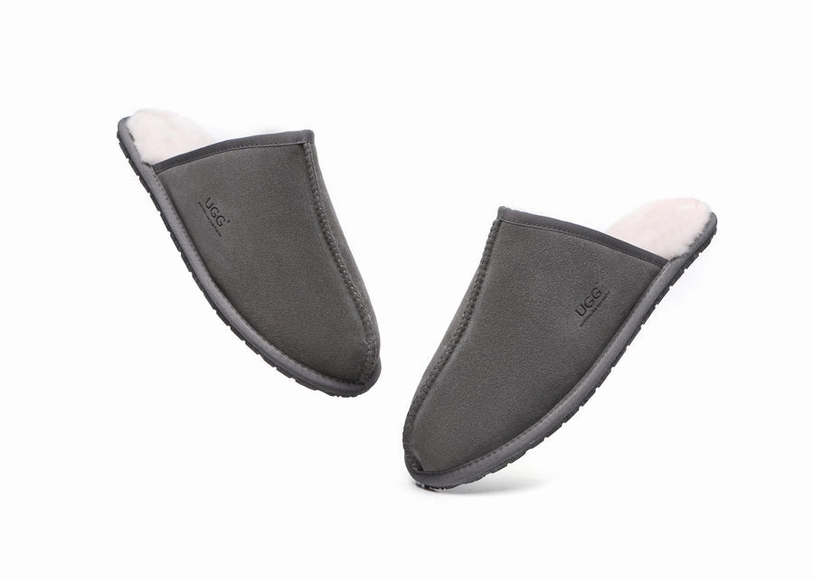 Ugh Tasman Slippers Australian Shepherd UGG Men Sheepskin Slipper Water Resistant Bennett