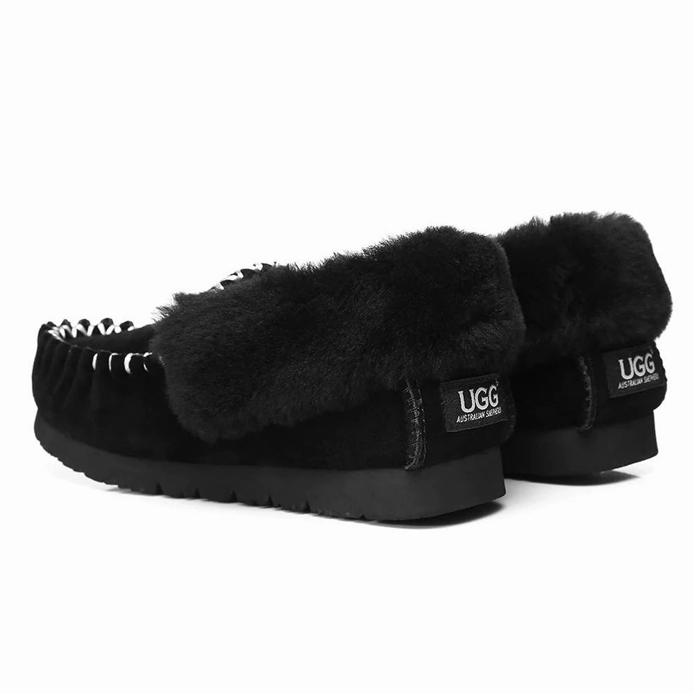 Australian Shepherd UGG MENS POPO MOCCASINS BIG SIZE Sale On Slippers