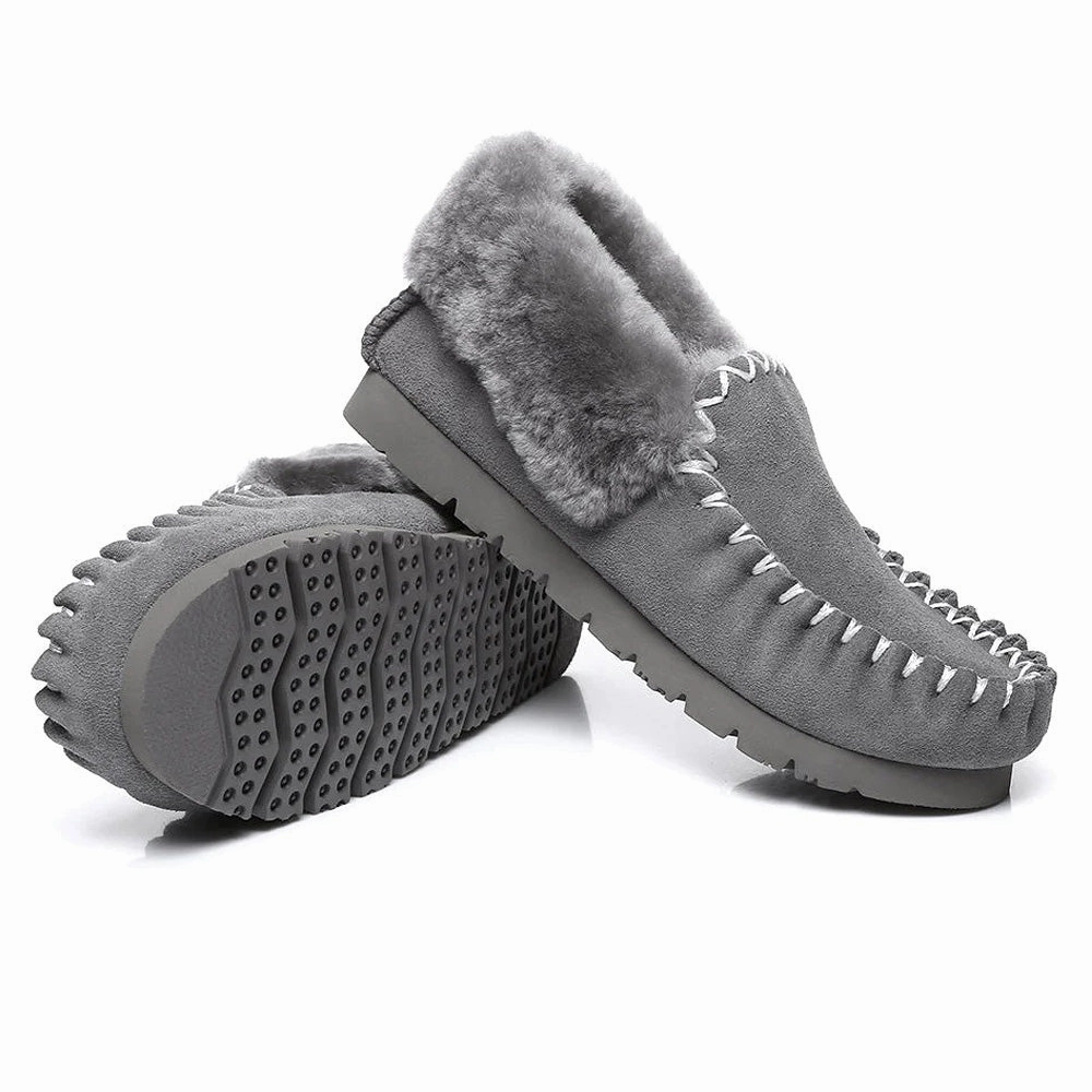 Wiener Dog Slippers Australian Shepherd UGG MENS POPO MOCCASINS BIG SIZE