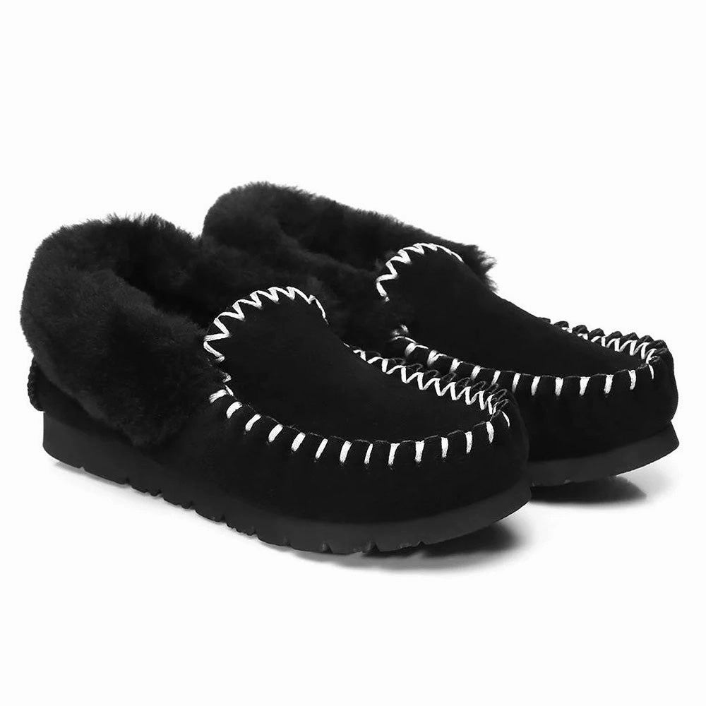 Cozzzy Slippers Australian Shepherd UGG MENS POPO MOCCASINS BIG SIZE