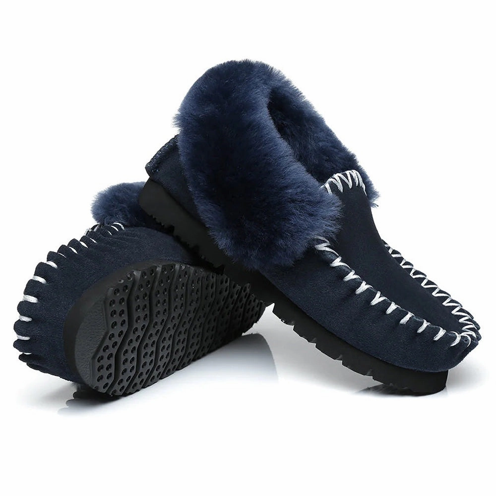 Japanese Slippers Indoor Australian Shepherd UGG MENS POPO MOCCASINS BIG SIZE