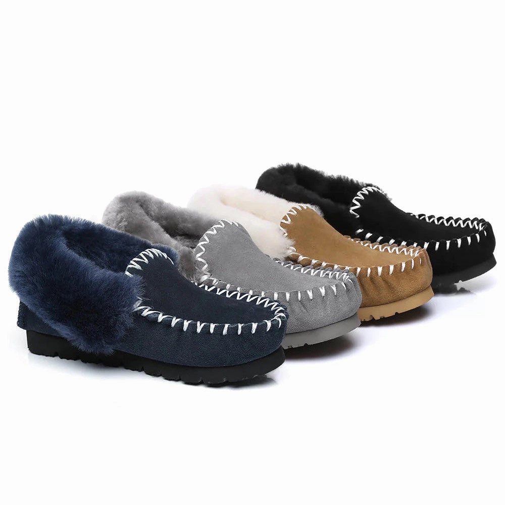 Washing Slippers In Washing Machine Australian Shepherd UGG MENS POPO MOCCASINS BIG SIZE