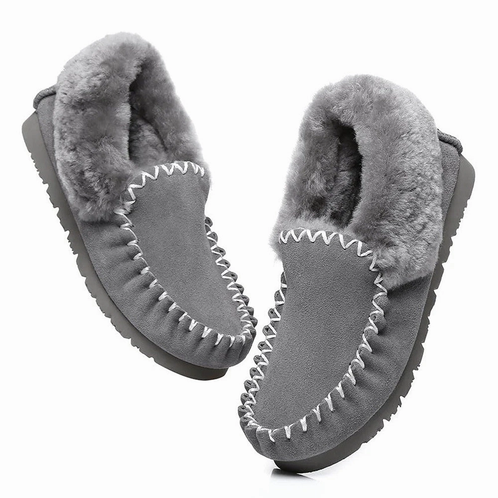 Pochita Slippers Australian Shepherd UGG MENS POPO MOCCASINS BIG SIZE