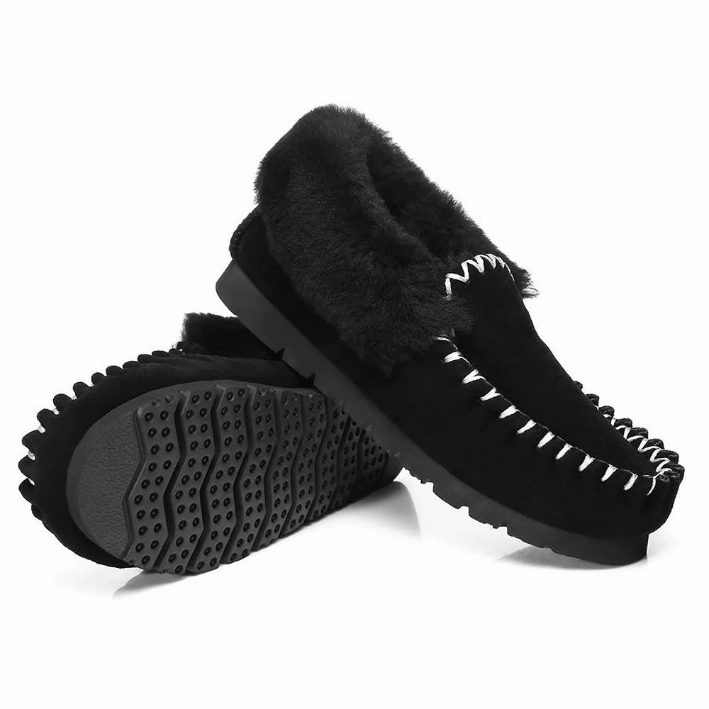 Australian Shepherd UGG MENS POPO MOCCASINS BIG SIZE Cartoon Ballet Slippers