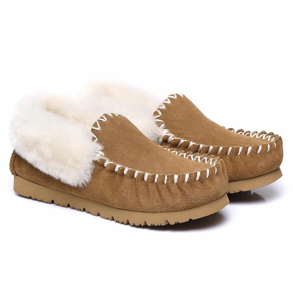 Bluey Adult Slippers Australian Shepherd UGG MENS POPO MOCCASINS BIG SIZE
