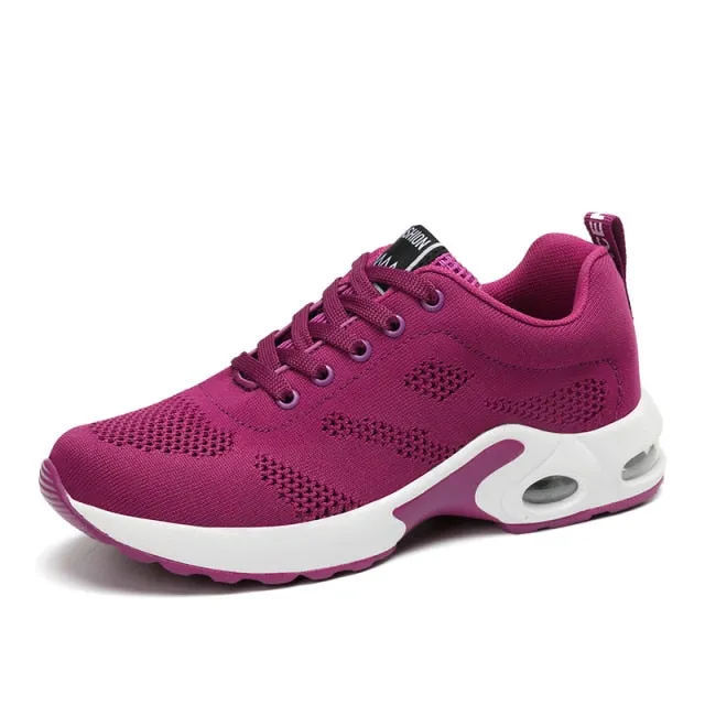 Stack Height Running Shoes Autumn Sport Shoes Woman Sneakers Female Running Shoes