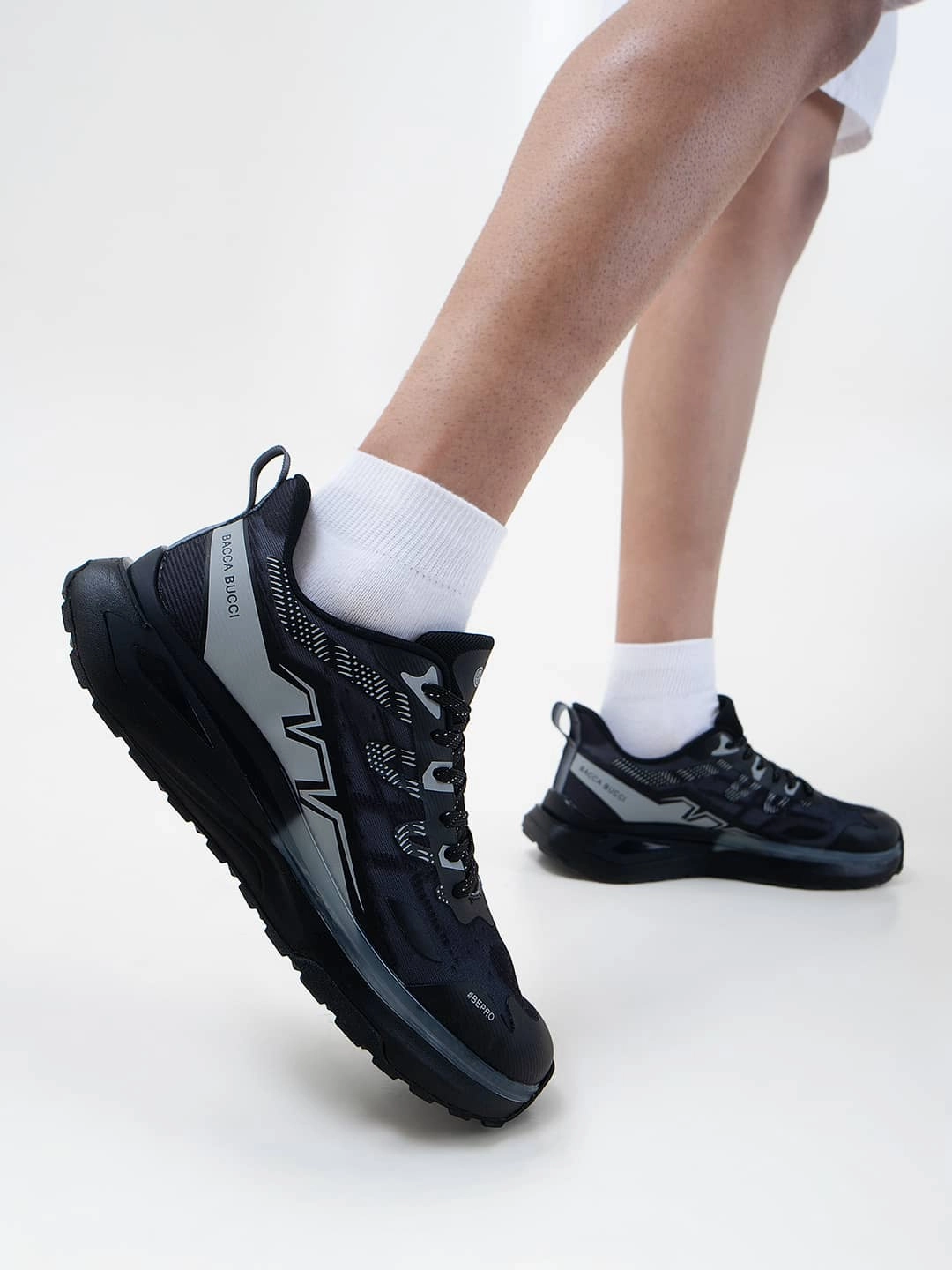 Best Sneakers For Gym Bacca Bucci Axiom | All-Day Comfort Performance Sneakers