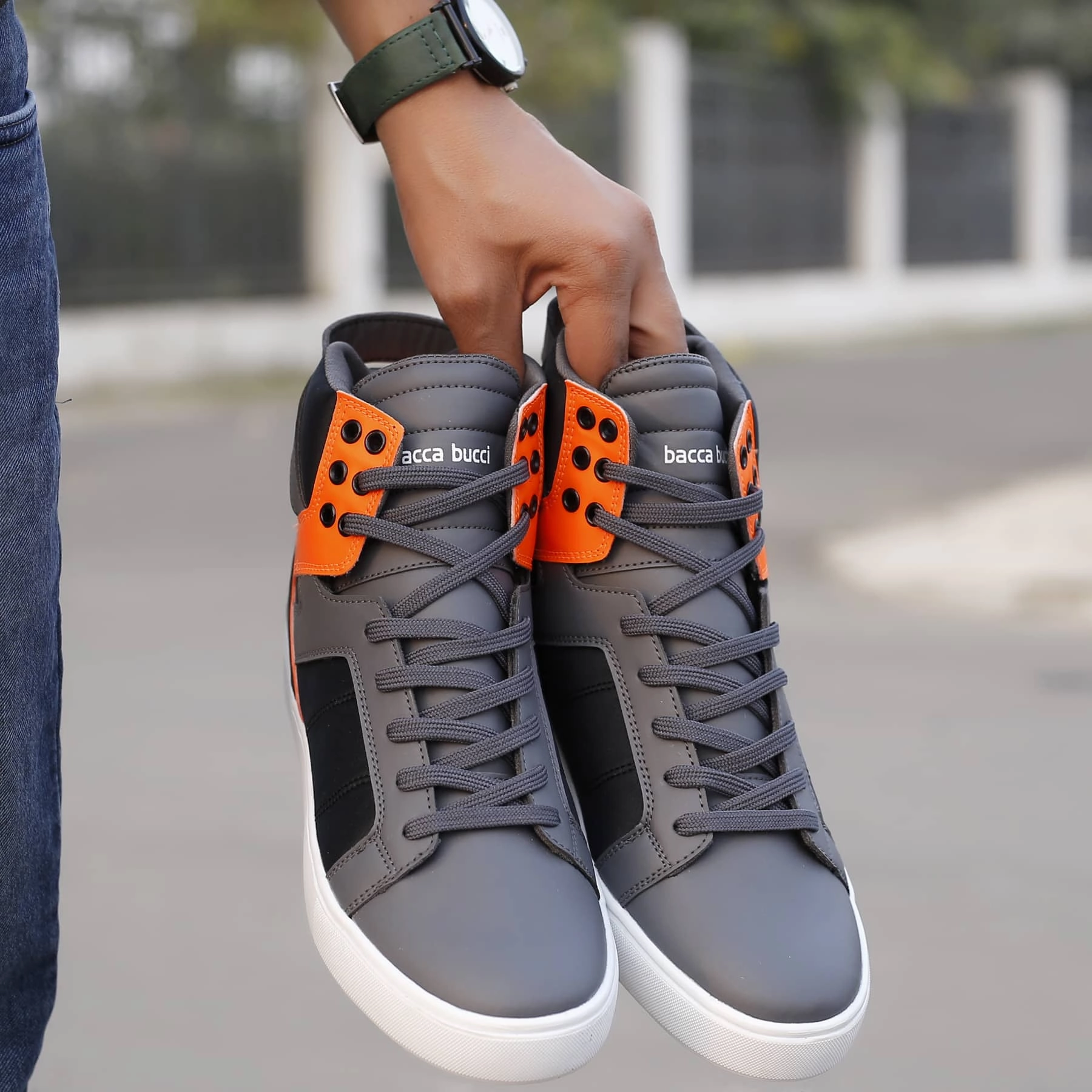 Bacca Bucci Venus Gold Flat Shoes Wide Fit