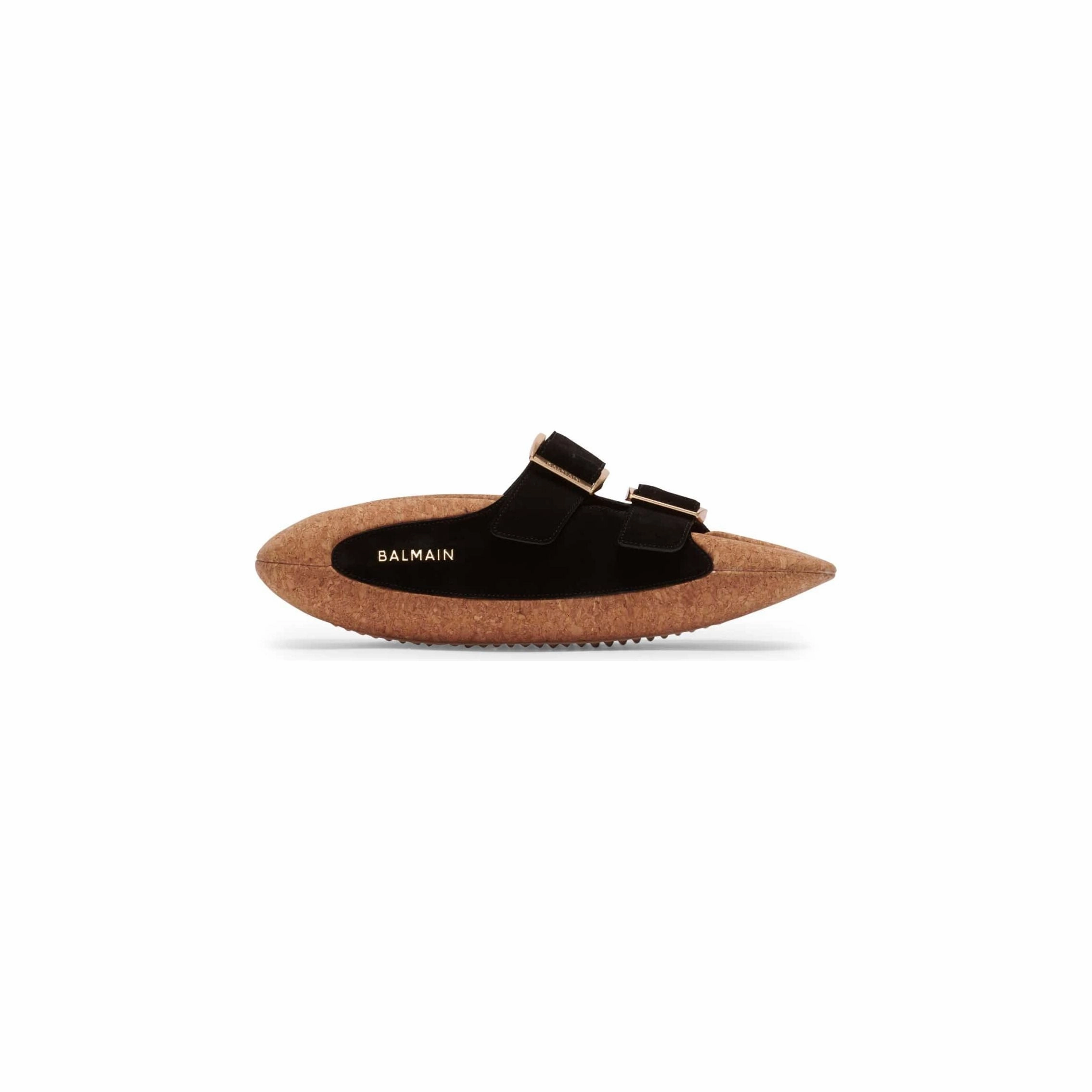 BALMAIN B-IT leather and cork mules Rider Grendene Flip Flops