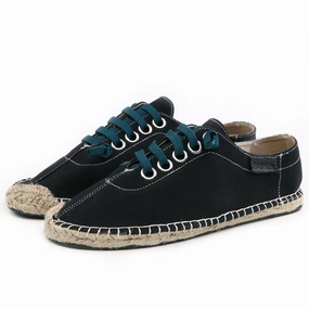 Porto Flat Shoes SERENE 3 Colors Man Lace-up Flats Casual Canvas Shoes
