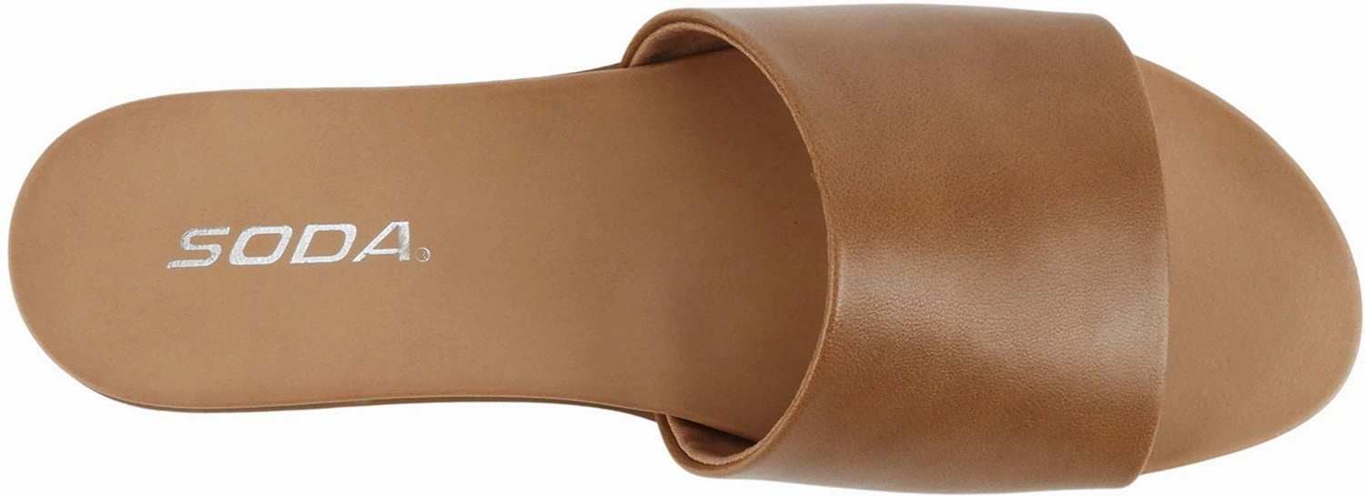 Flip Flops For Pedicures Board-S Tan PU Soda