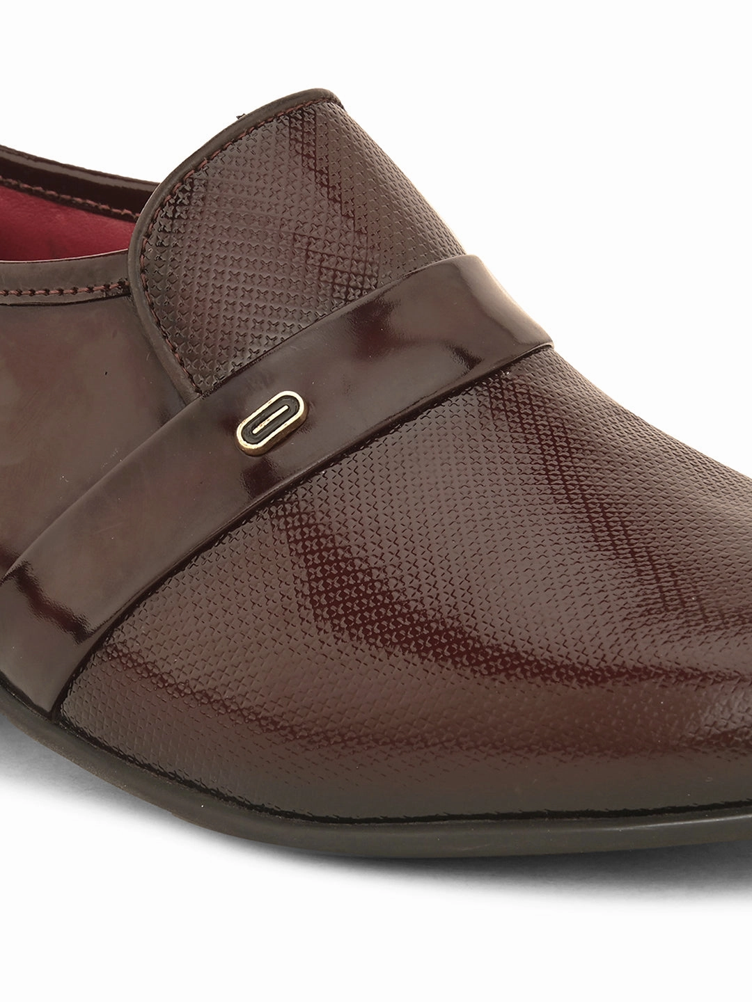 Sandals Royal Resort Reviews Pelle Albero Cherry Leather Slip on Cuban Heel Formal Shoes For Men