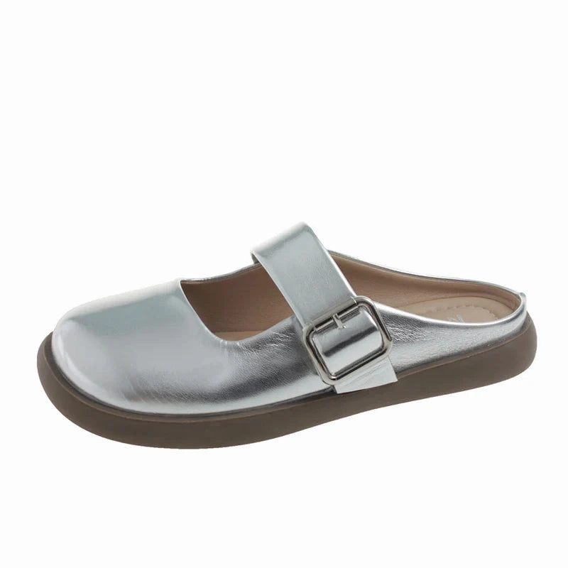 binfenxie  -  Flats Women Slippers Casual Soft Walking Mules Shoes New Summer Brand 2024 Dress Cozy Sandals Slingback Flip Flops Female Slides Flip Flops With Buckle Strap