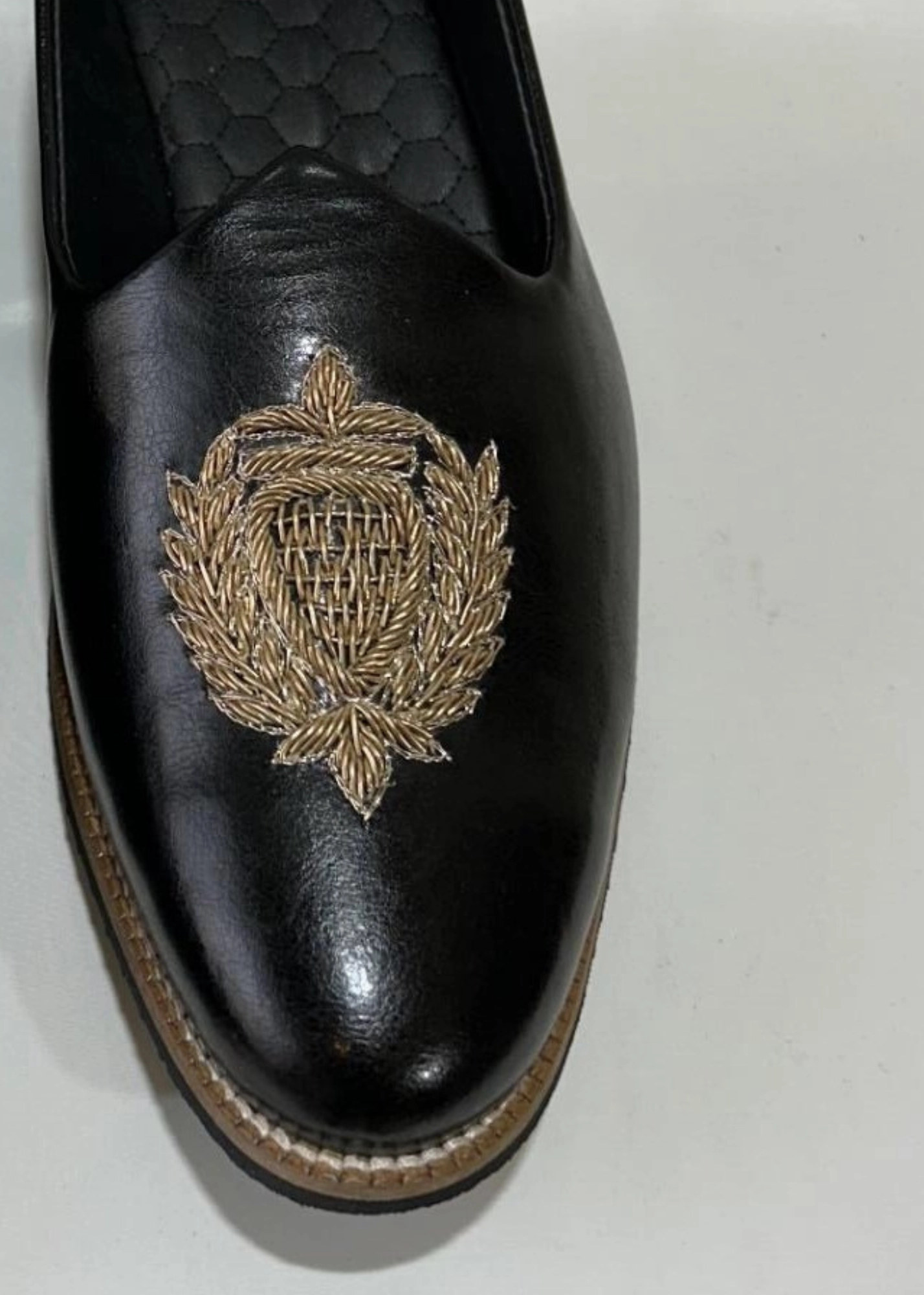 Loafers Loraine BLACK LEATHER SHOES FOR MEN