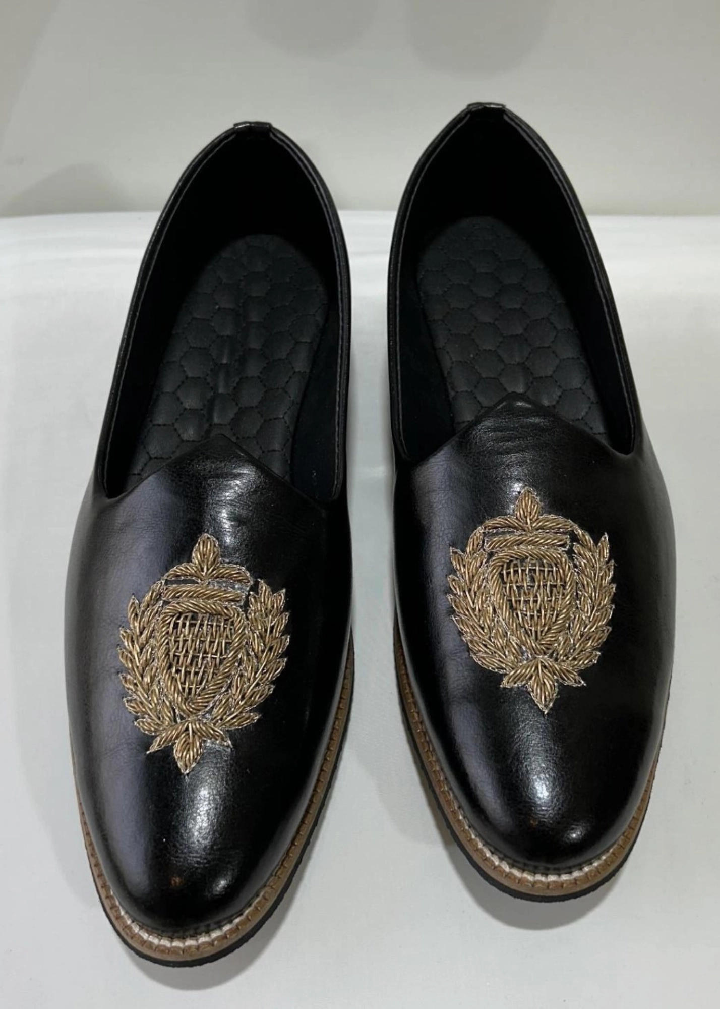 Loafers Zerogrand BLACK LEATHER SHOES FOR MEN