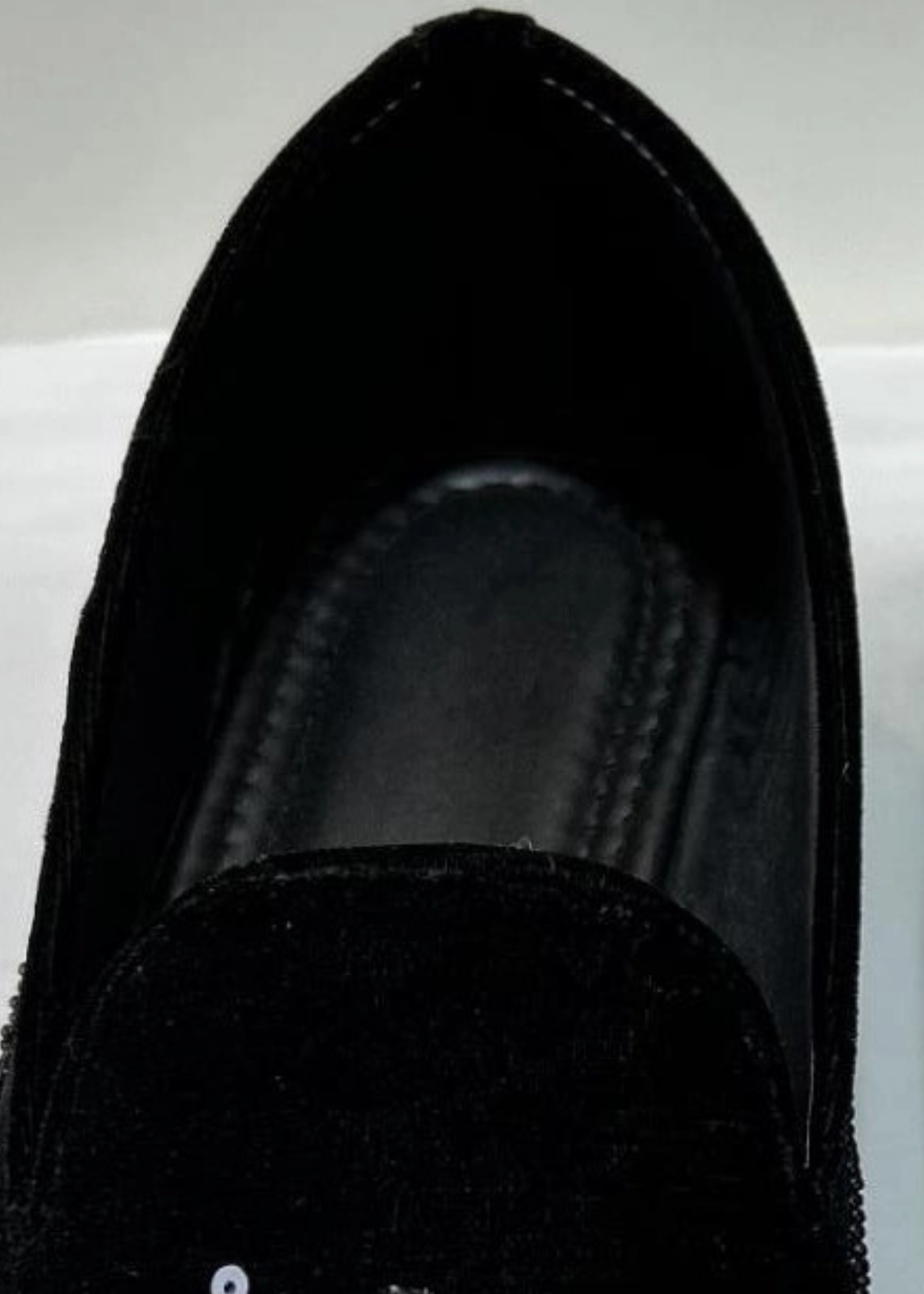 Loafers Stl BLACK VELVET SEQUIN SHOES FOR MEN