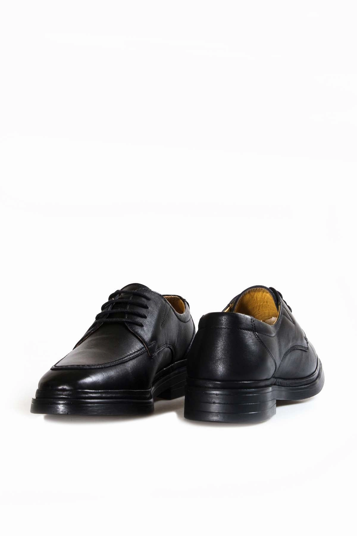 Casual Slides Shoes FST Genuine Leather Men's Casual Shoes 952MA309 Black - Nuevo Laredo