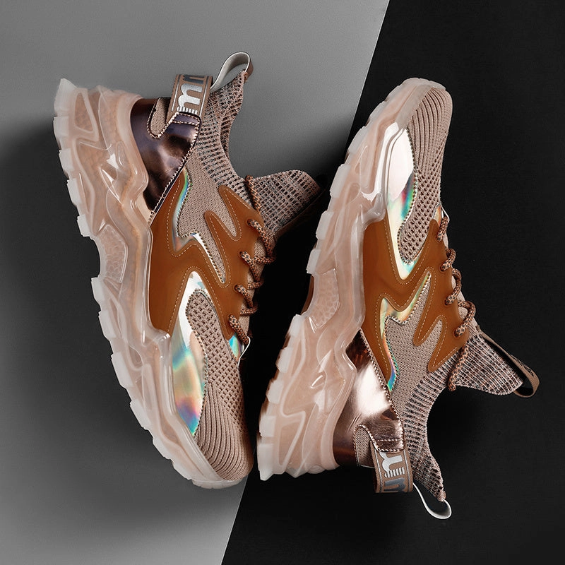 Distance Running Shoes Daddy Mesh Running Casual Shoes Men