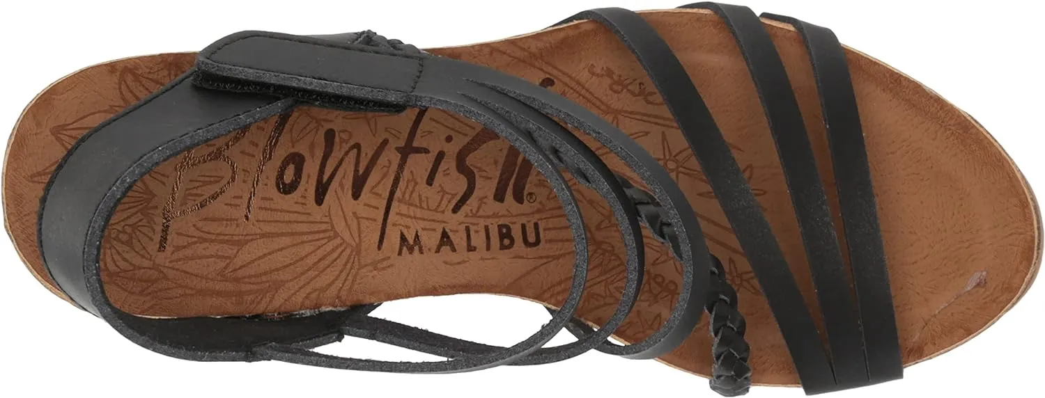 Blowfish Womens Heidi Wedge Sandal Pedi Flip Flops