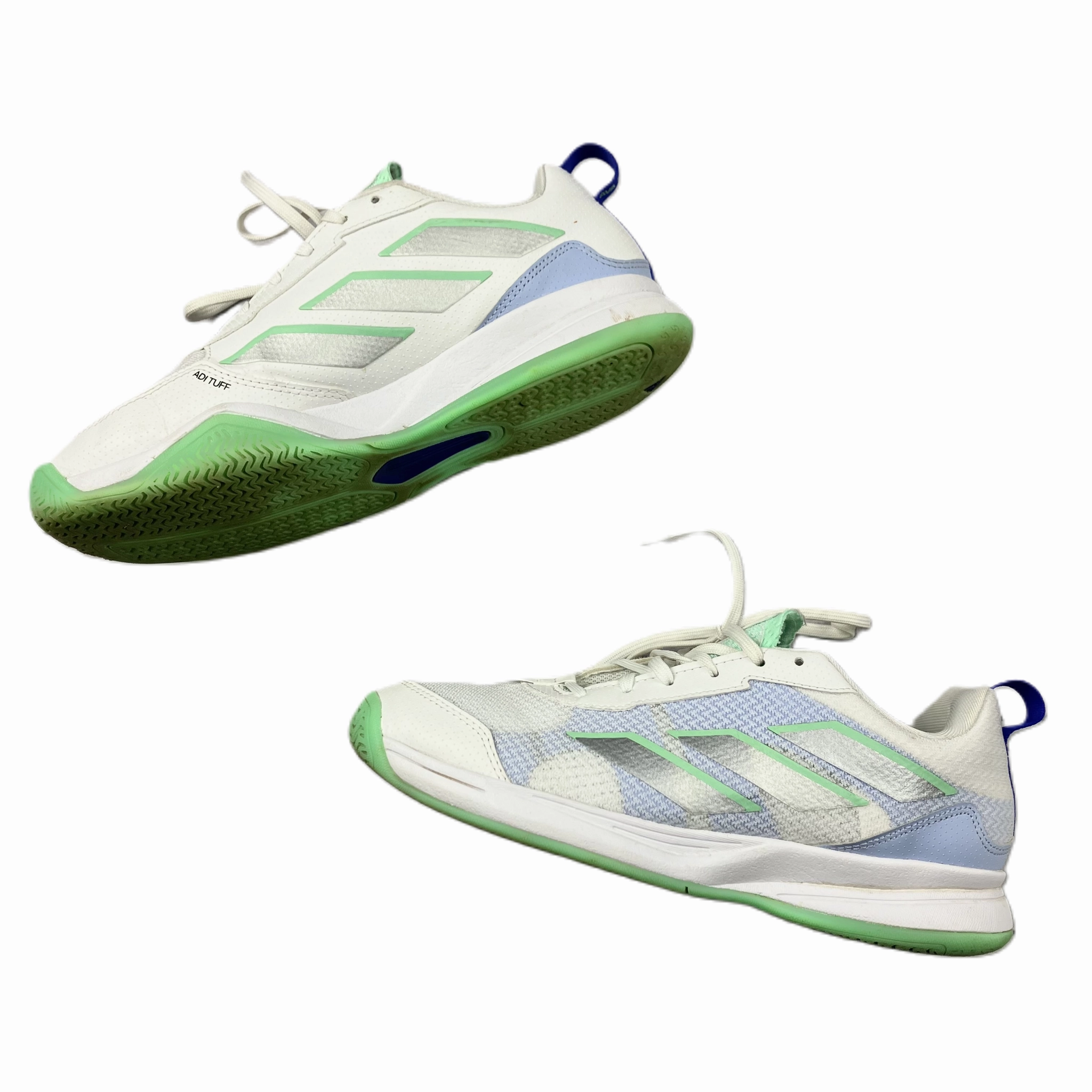 Blue & White Shoes Athletic By Adidas, Size: 9 Adidas Unisex Adult Samba Indoor Soccer Shoe