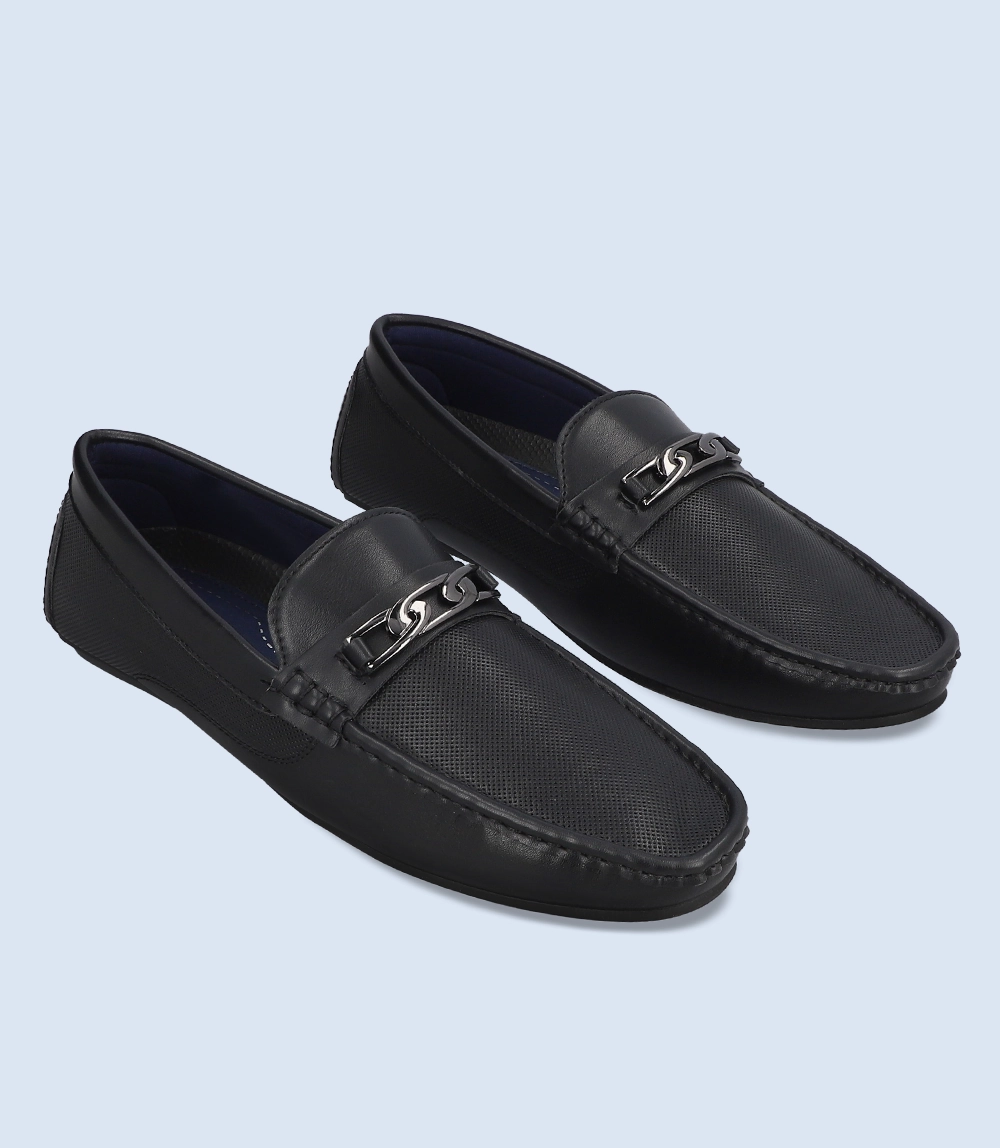 Loafers Bread Cranberry BM5136-BLACK-Men Loafers