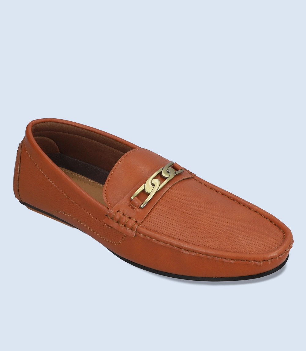 Loafers Glory North Carolina BM5136-BROWN-Men Loafers