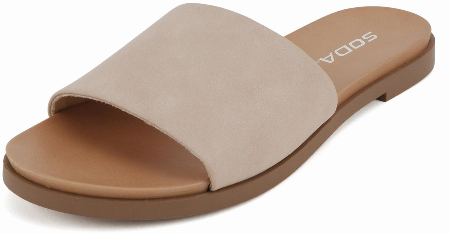 Board-S Mauve Nubuck Soda Fishing Flip Flops